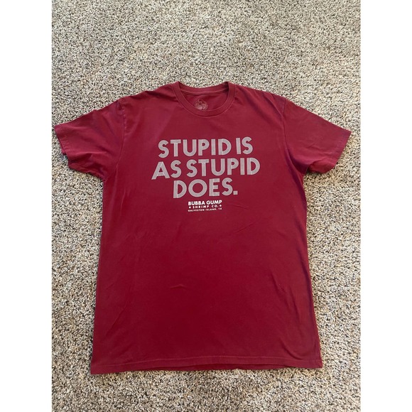 Bubba Gump Grahic T-Shirt - Size Large - Picture 1 of 3